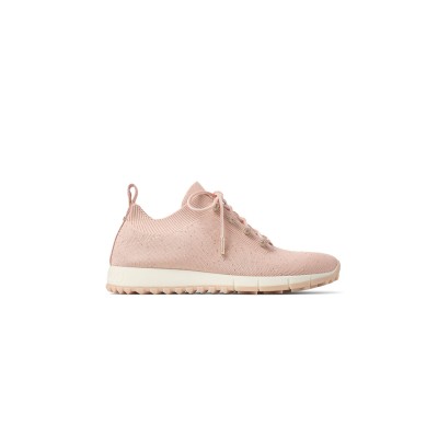 JIMMY CHOO VELES MACARON SEQUIN KNIT TRAINERS VELESBNV113145